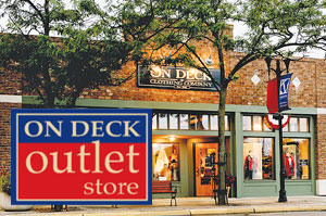 On Deck Sturgeon Bay Outlet